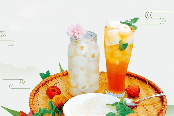 Trà vải hương nhài